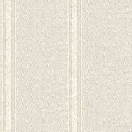MANHATTAN COMFORT Gresham Linette Beige Fabric Stripe 33 ft L X 205 in W Wallpaper BR4072-70070